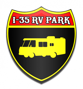 I35 RV PARK LOGO Drop Shadow 50